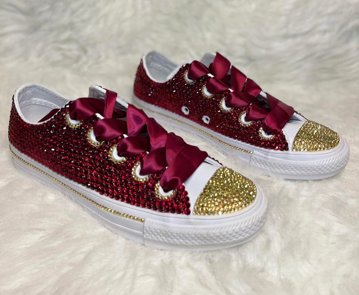 Custom Bedazzled Shoes