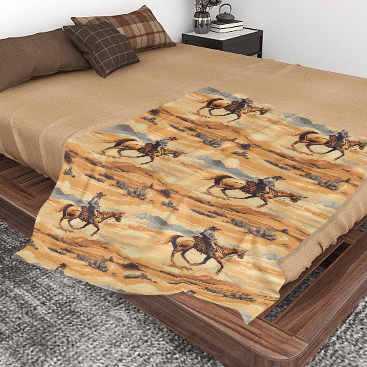 Large 320 GSM & 280 GSM Flannel Throw Blanket 60"x40"