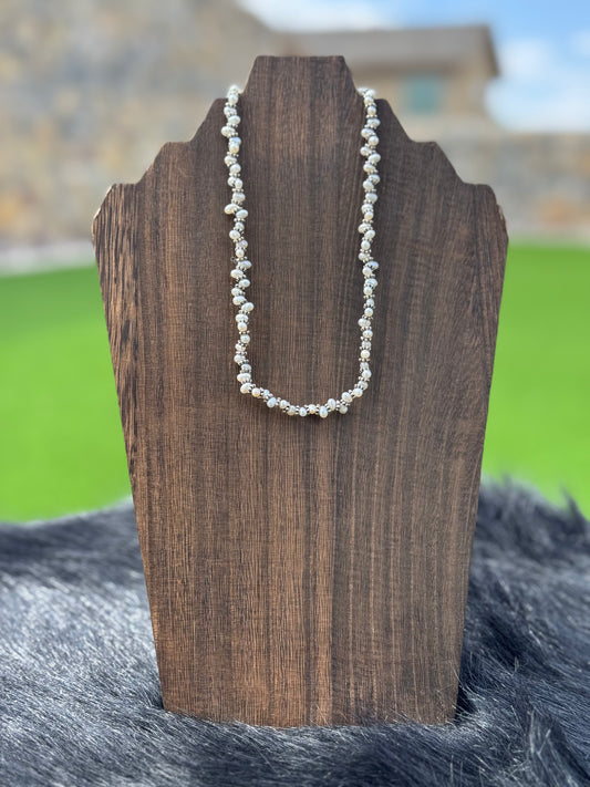 Freshwater Pearls and Sterling Silver Necklace