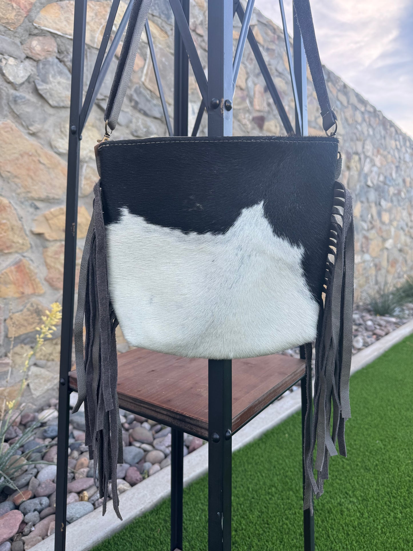 Cowhide and Fringe