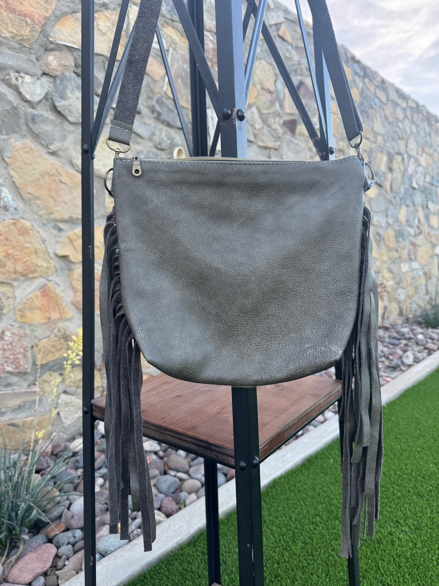 Cowhide and Fringe